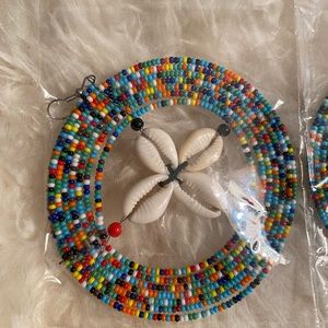 Beaded Earrings NWOT